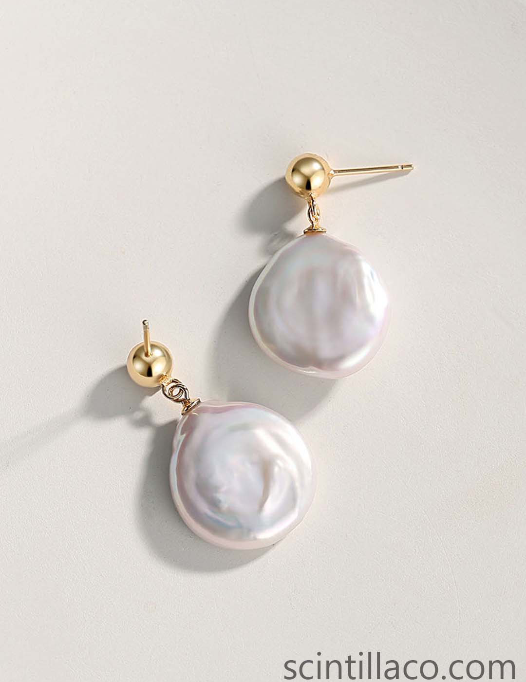 Baroque Pearl Earring