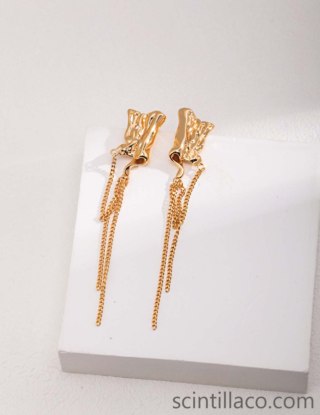 Golden Color Earrings