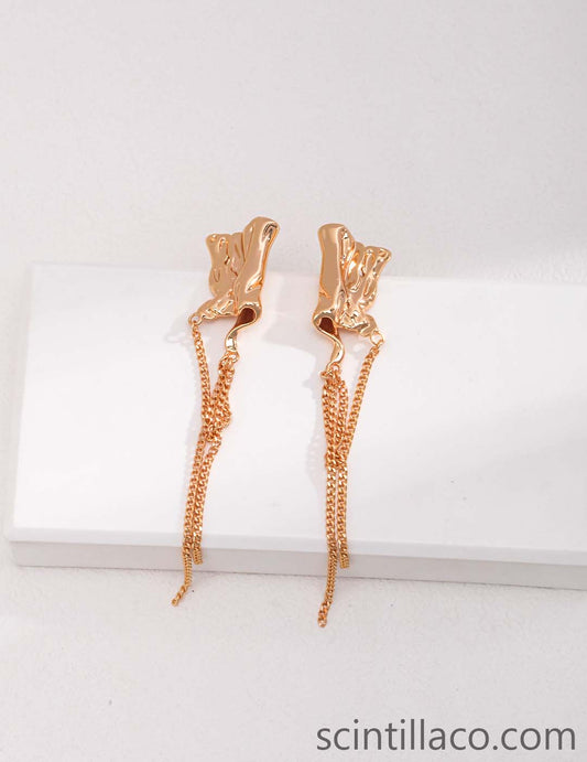 Golden Color Earrings